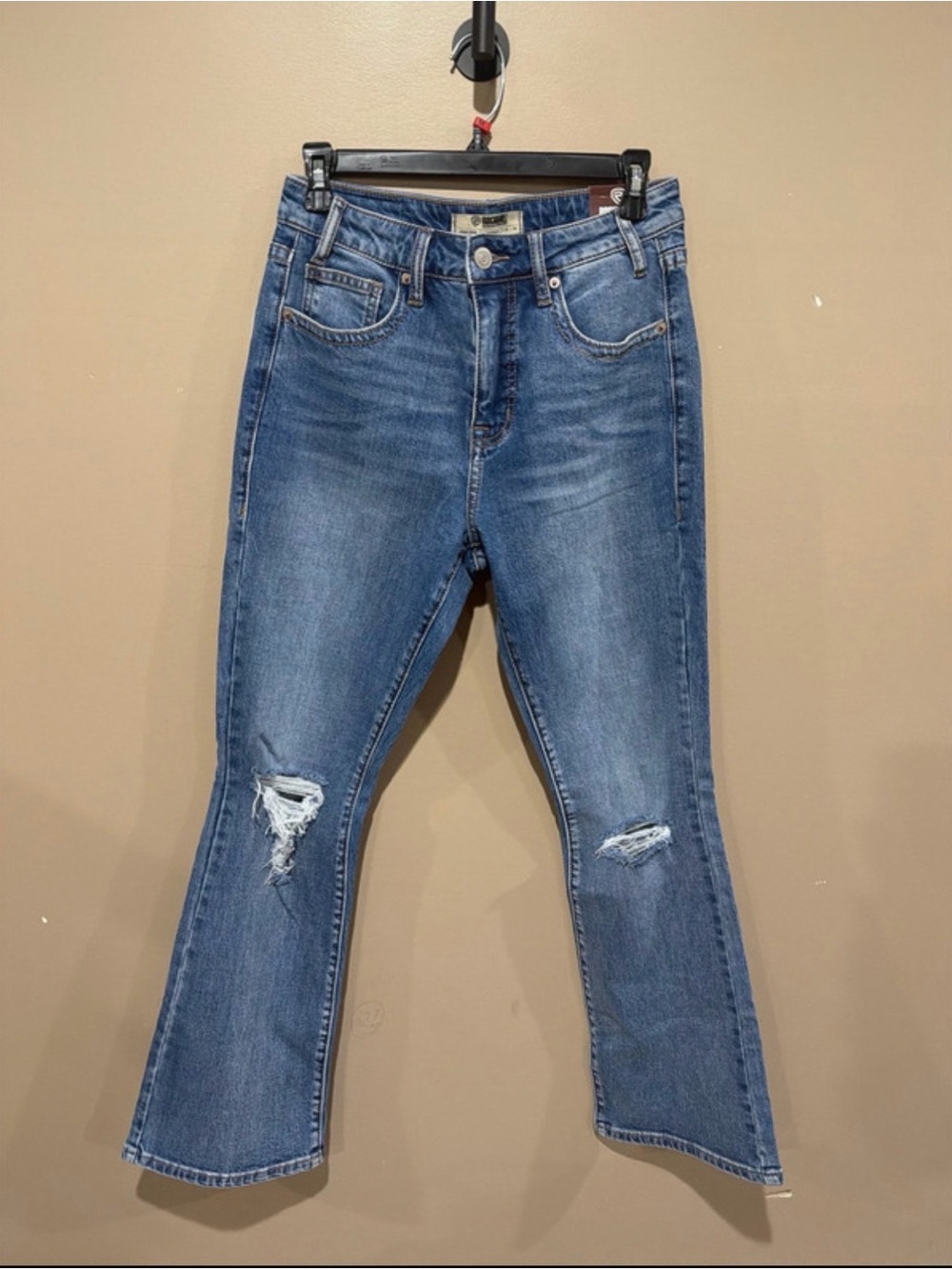Rock & Roll Blue Distressed Women's Jeans Size 28